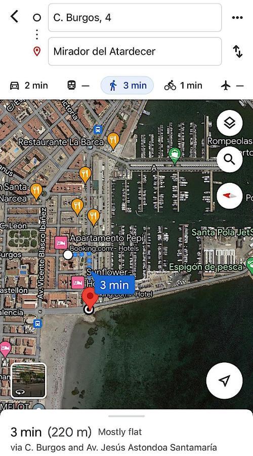 Santa Pola Port, Sea View, Vista Del Mar Apartamento Exterior foto